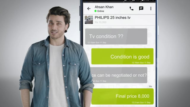 Olx Tvc - Ahsan Khan